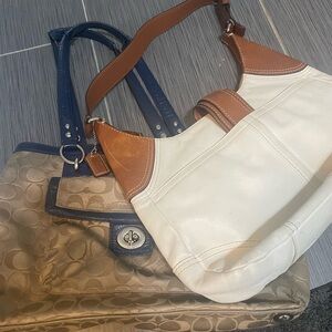 Project Totes - 2 Fashion Totes - Read Description - Authenticity Unknown